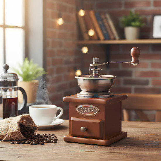 Wooden Coffee Grinder